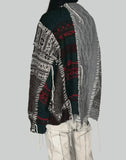 DISCOVERED - Nordic Collage Sweater - 082plus