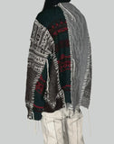 DISCOVERED - Nordic Collage Sweater - 082plus