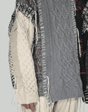 DISCOVERED - Nordic Collage Sweater - 082plus