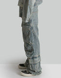 entire studios - HEAVY DENIM CARGO - 082plus