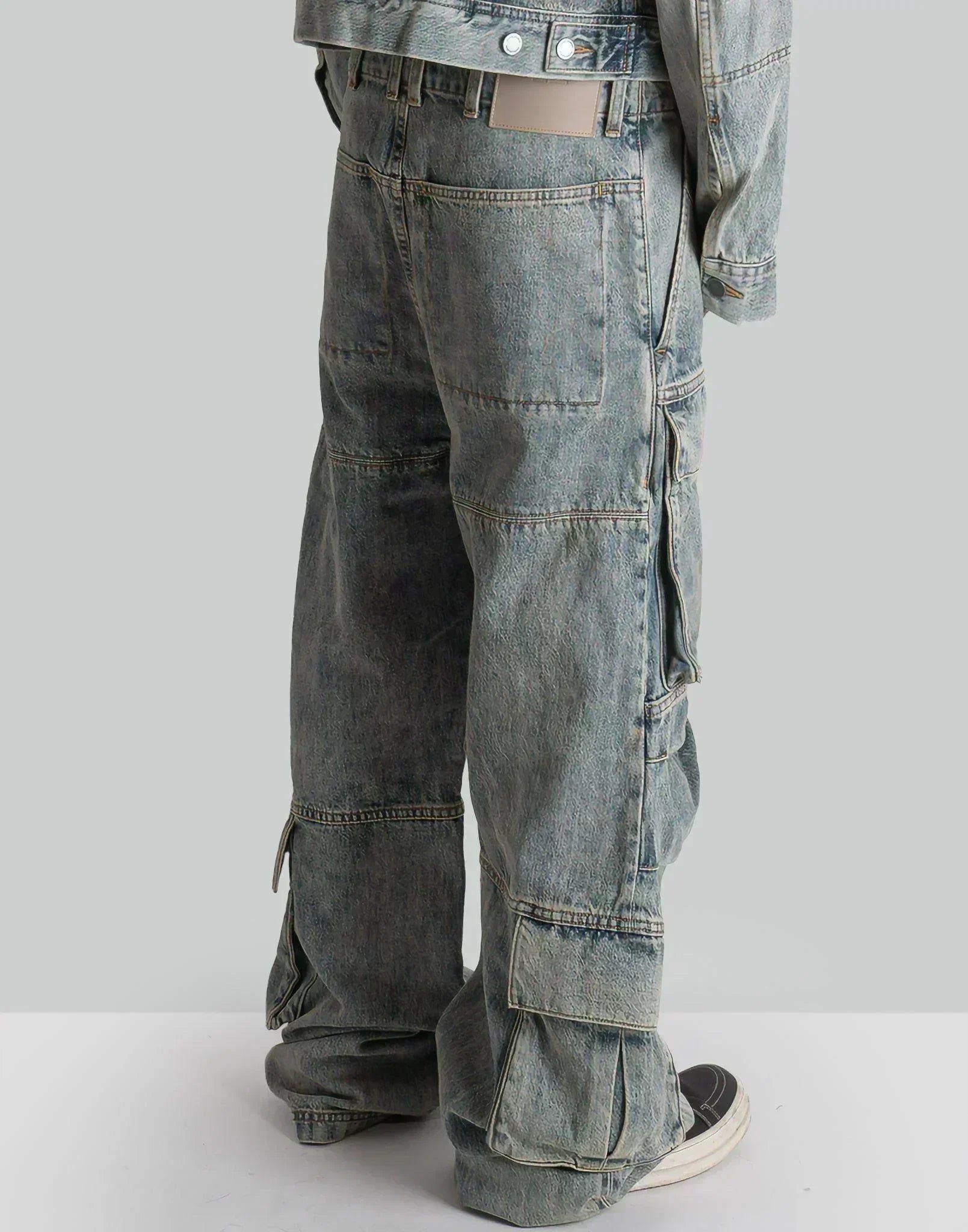 entire studios - HEAVY DENIM CARGO - 082plus