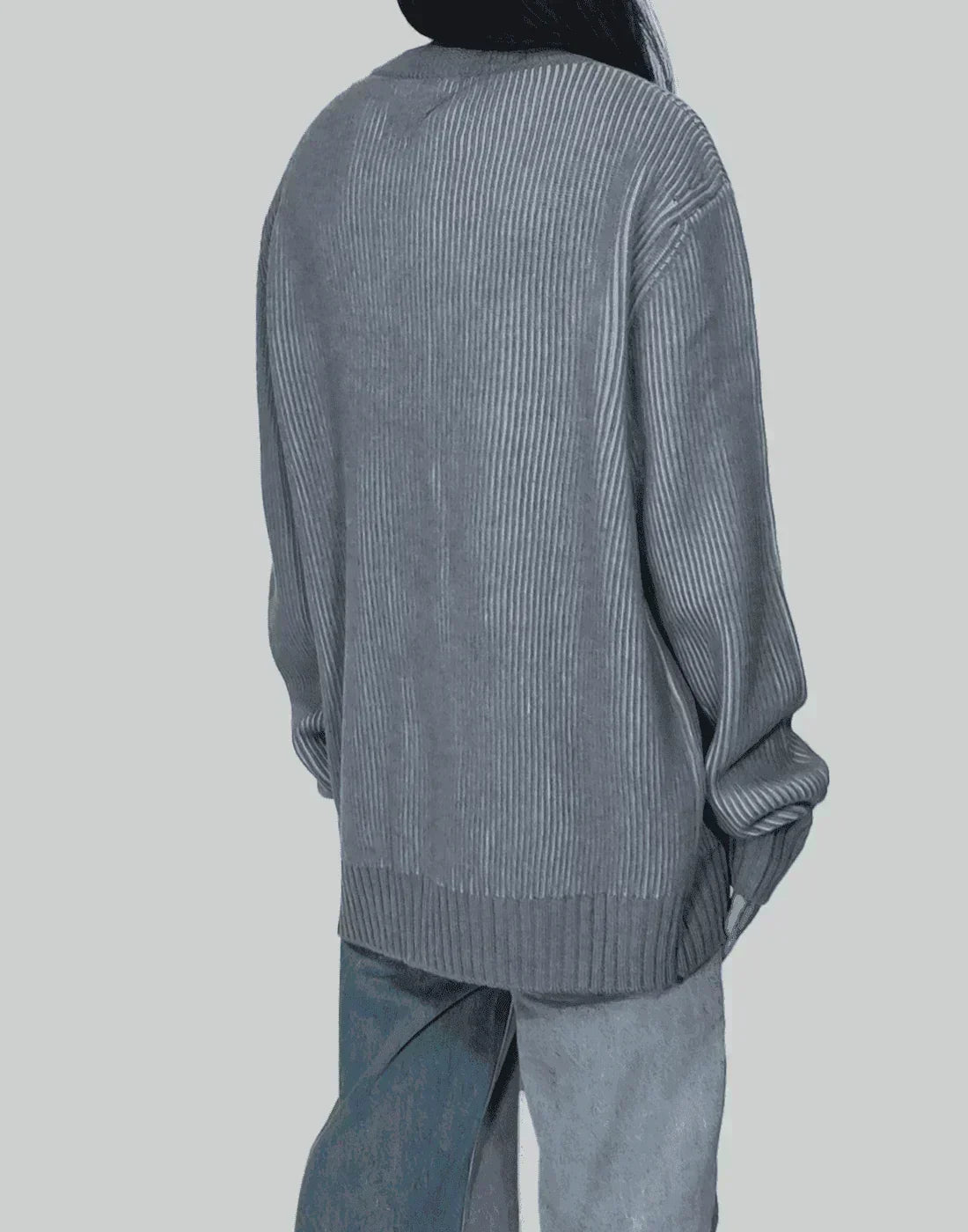 FENG CHEN WANG - 2 IN 1 PULLOVER SWEATER - 082plus