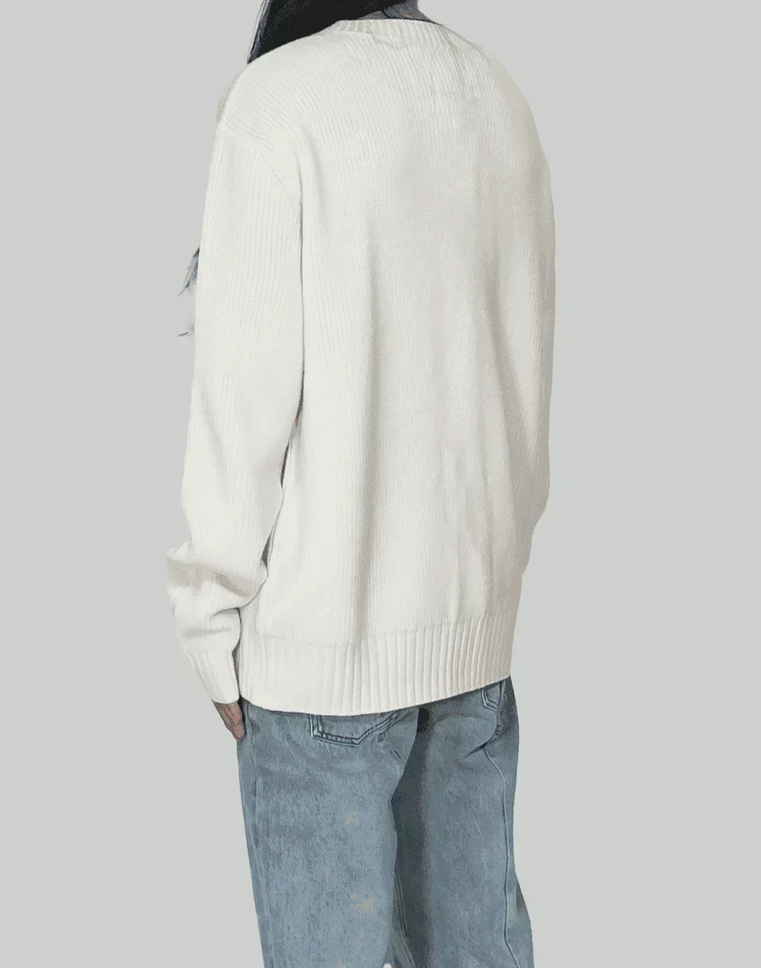 FENG CHEN WANG - 2 IN 1 SWEATER - 082plus