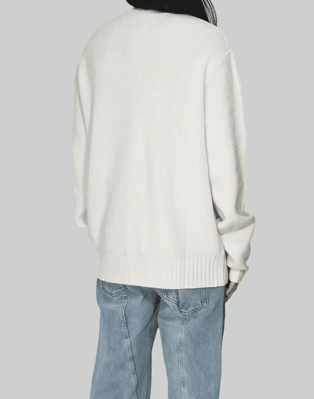 FENG CHEN WANG - 2 IN 1 SWEATER - 082plus