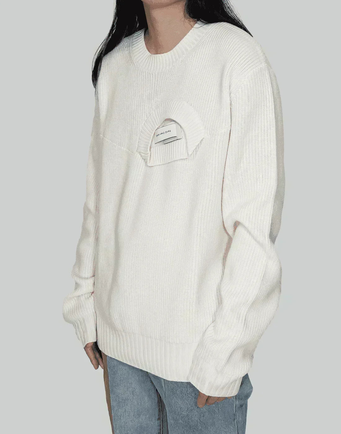 FENG CHEN WANG - 2 IN 1 SWEATER - 082plus