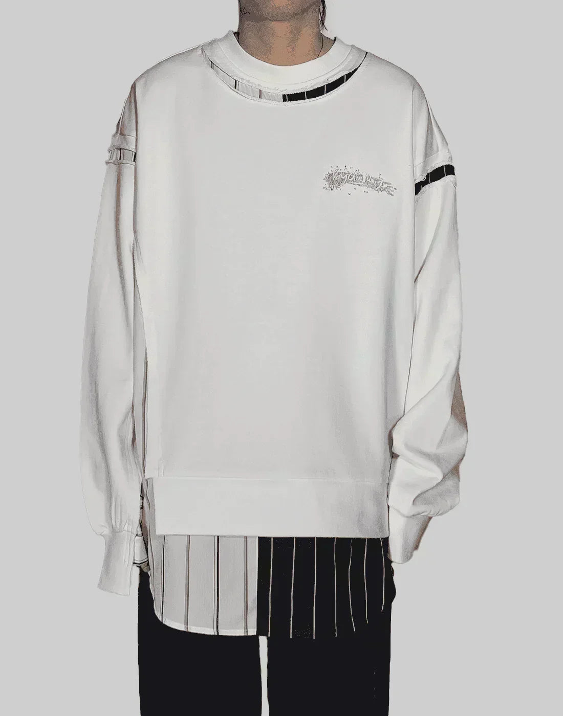 FENG CHEN WANG - 2 IN 1 SWEATSHIRT - 082plus
