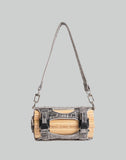 FENG CHEN WANG - BAMBOO BAG WITH WASH DENIM STRAPS - 082plus