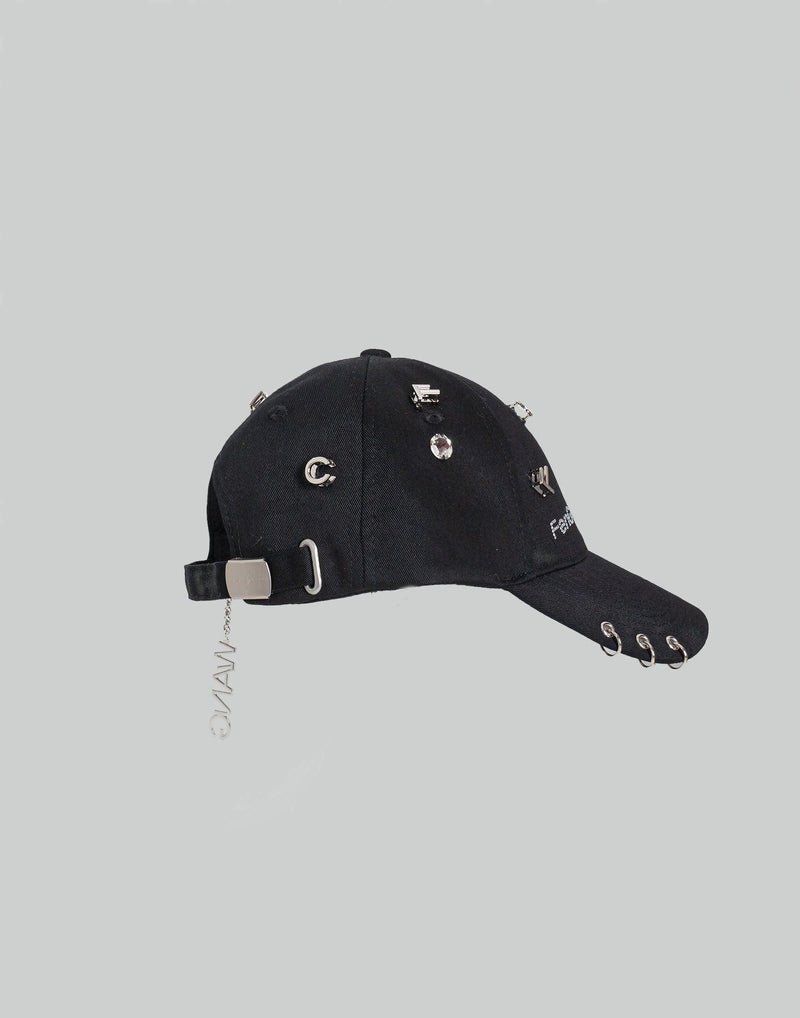 FENG CHEN WANG - BLACK BASEBALL CAP - 082plus