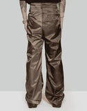 FENG CHEN WANG - CAMOUFLAGE PANELLED TROUSERS - 082plus