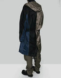 FENG CHEN WANG - CONTRAST COLOUR HOODED COAT - 082plus