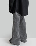 FENG CHEN WANG - CROSS WAISTBAND STRAIGHT LEG JEANS - 082plus