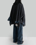 FENG CHEN WANG - DECONSTRCTED DENIM TROUSERS - 082plus