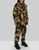 FENG CHEN WANG - DENIM TIE DYE DOUBLE WAISTBAND JEANS - 082plus