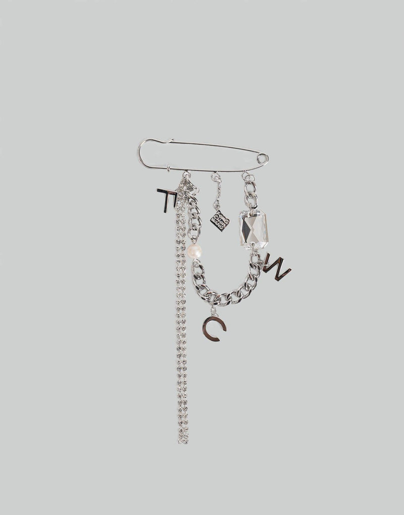 FENG CHEN WANG - DIAMOND STITCHING BROOCH - 082plus