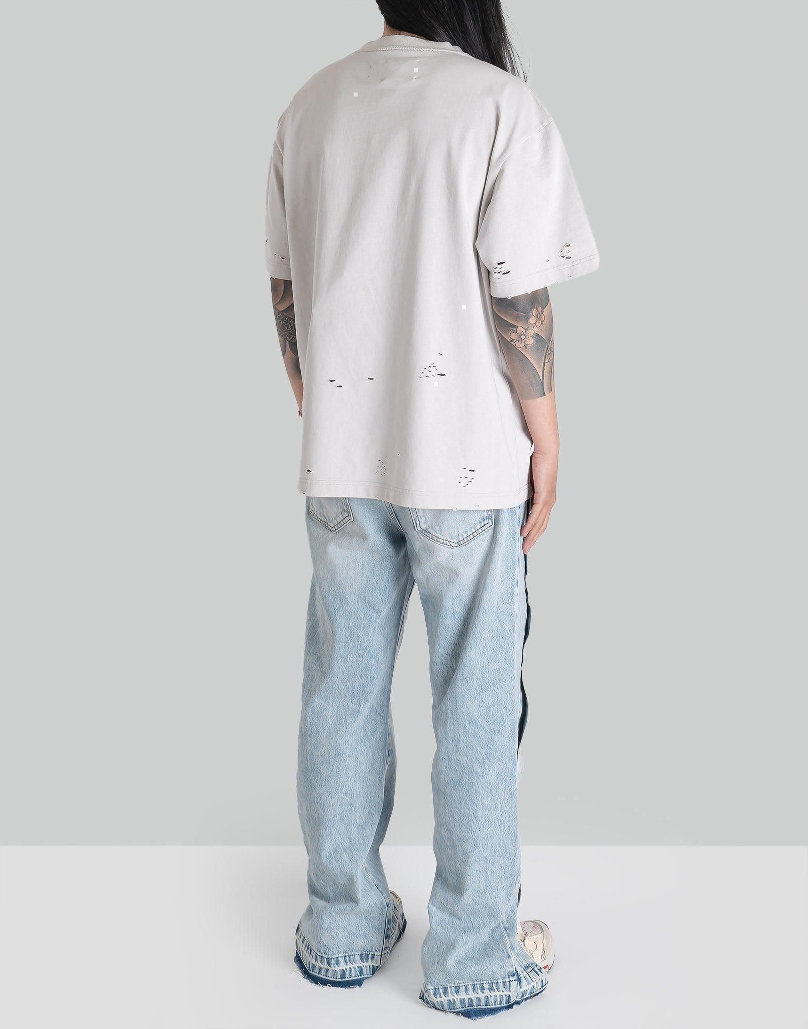 FENG CHEN WANG - DISTRESSED T-SHIRT - 082plus