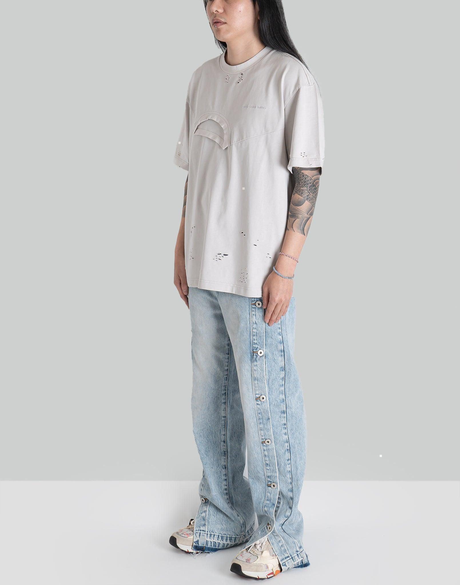 FENG CHEN WANG - DISTRESSED T-SHIRT - 082plus