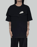 DOUBLE COLLAR T-SHIRT