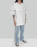 FENG CHEN WANG - DOUBLE COLLAR T-SHIRT - 082plus
