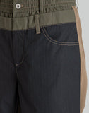 FENG CHEN WANG - DOUBLE WAISTBAND DENIM - 082plus