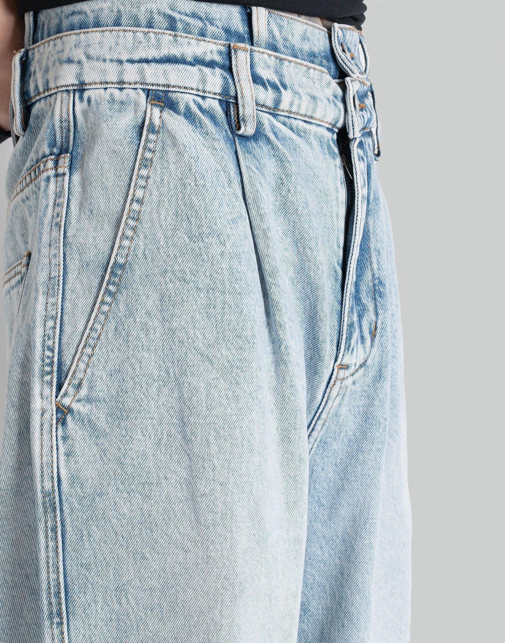 FENG CHEN WANG - DOUBLE-WAISTED DENIM - 082plus