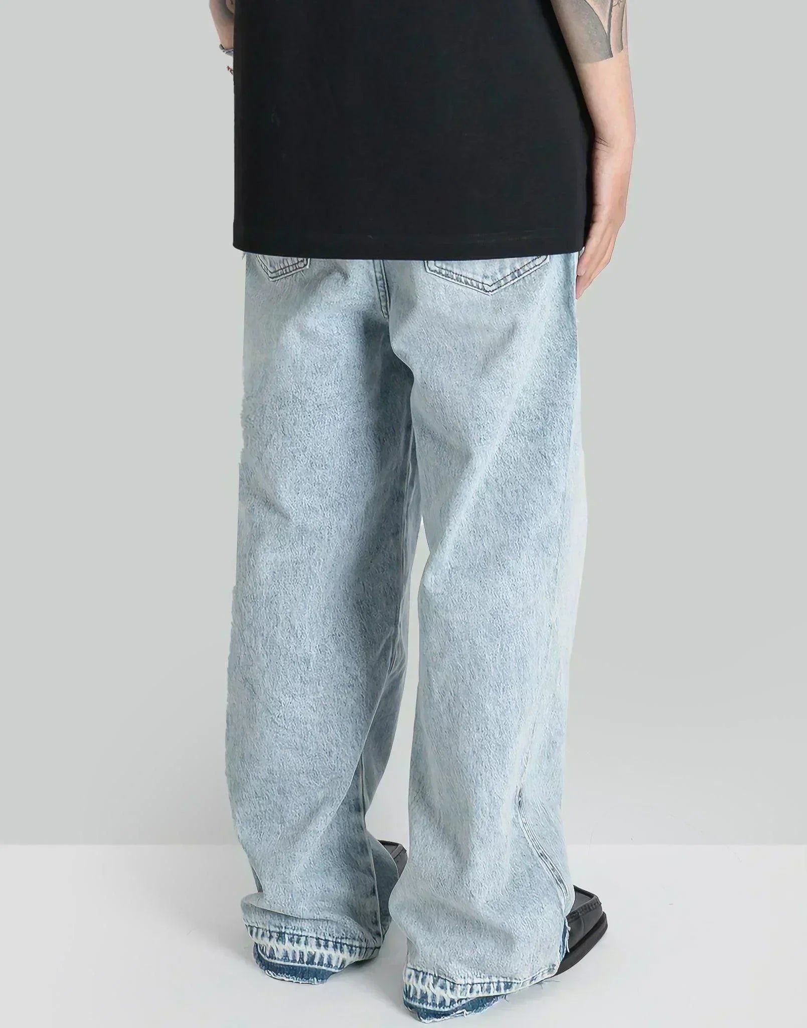 FENG CHEN WANG - DOUBLE-WAISTED DENIM - 082plus