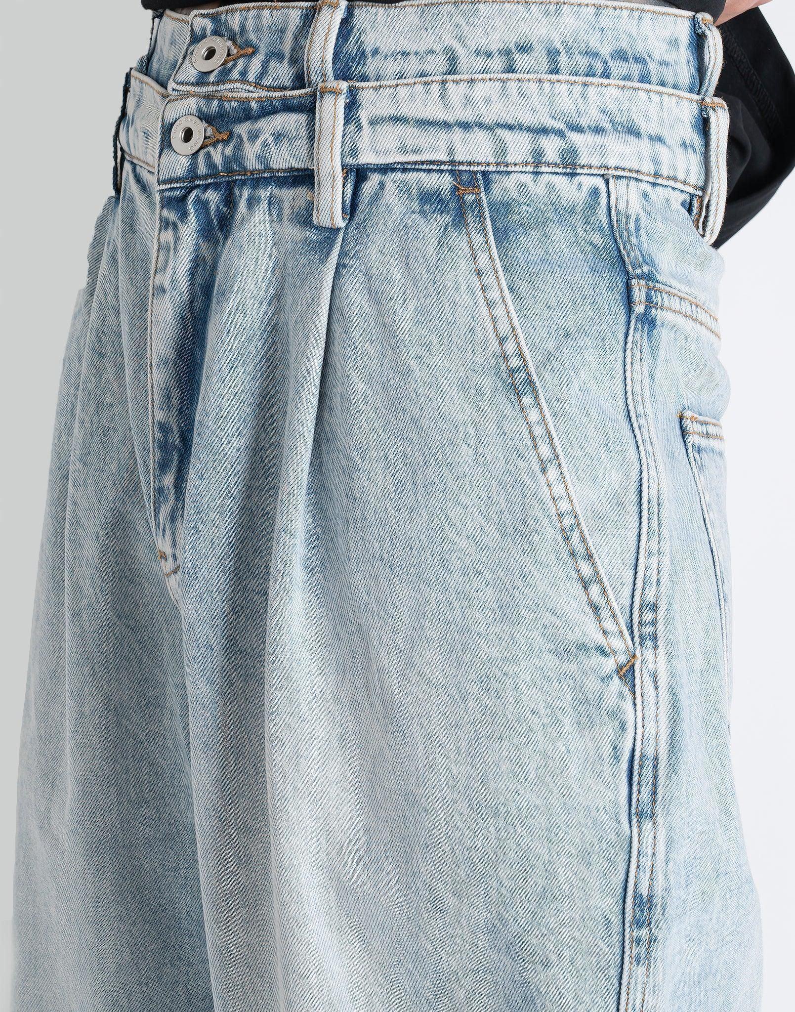 FENG CHEN WANG - DOUBLE-WAISTED DENIM - 082plus