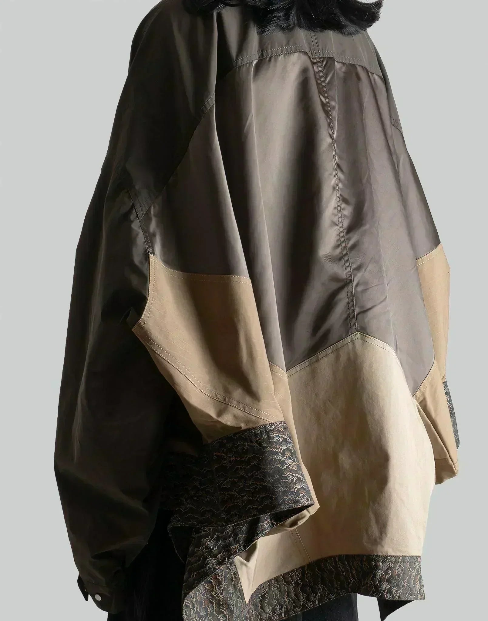 FENG CHEN WANG - DRAPED PANEL JACKET - 082plus