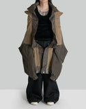 DRAPED PANEL JACKET