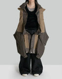 DRAPED PANEL JACKET