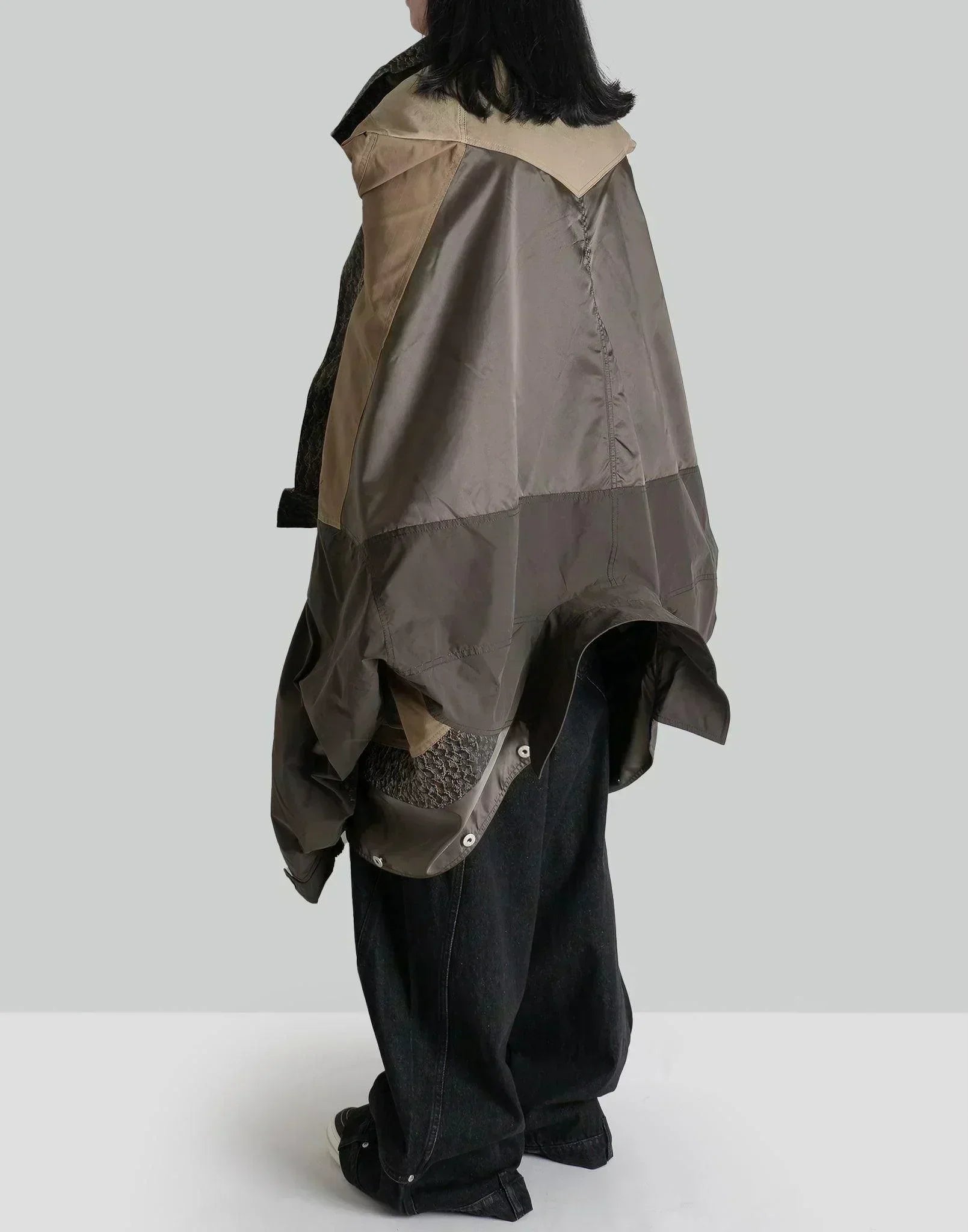 FENG CHEN WANG - DRAPED PANEL JACKET - 082plus