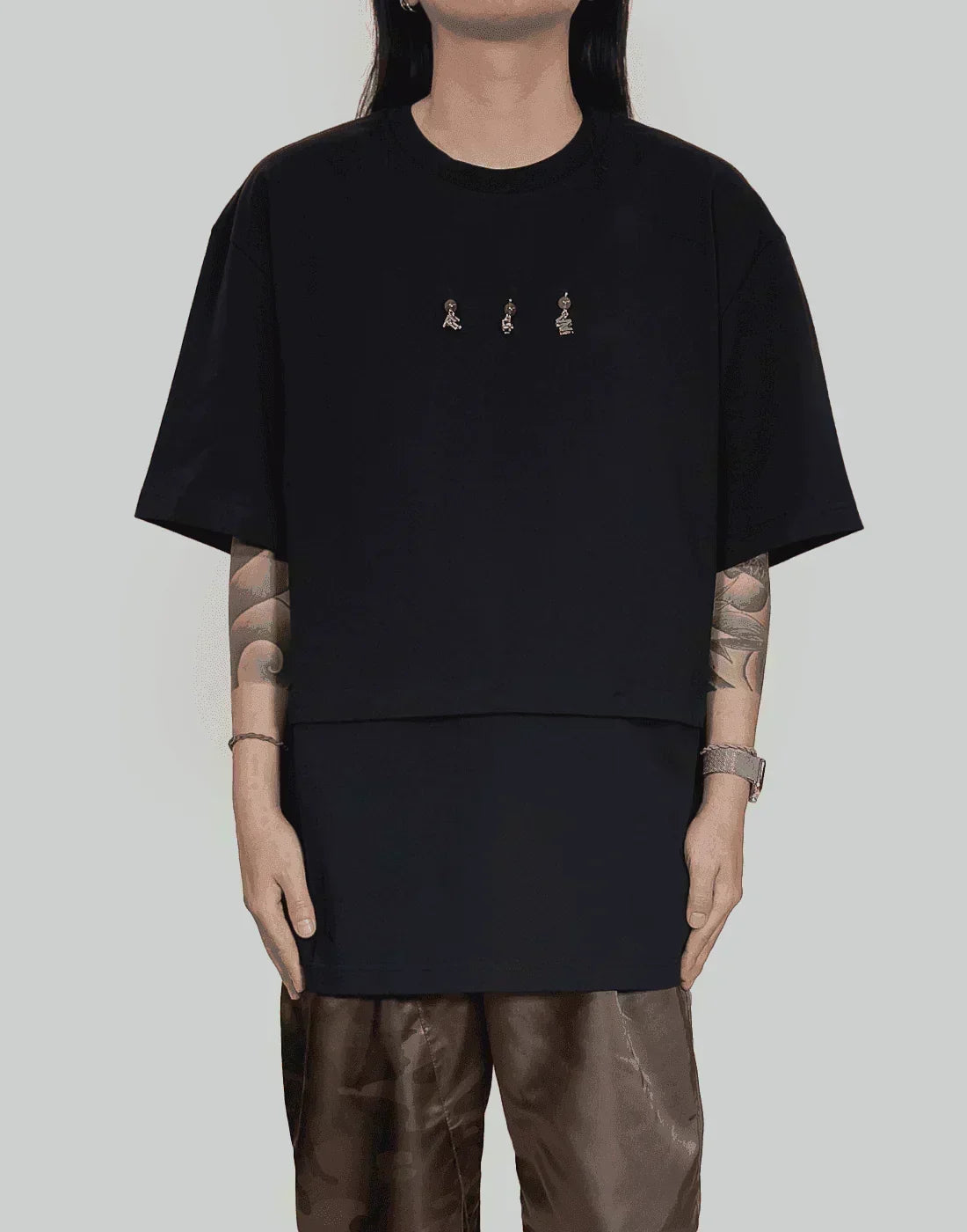 FENG CHEN WANG - "FCW" LOGO T-SHIRT - 082plus