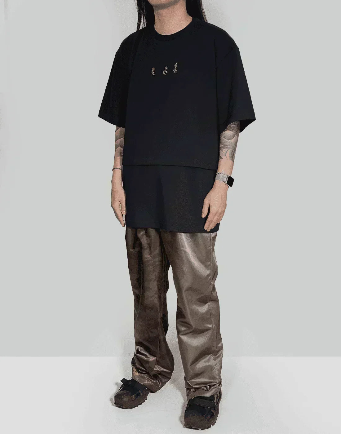 FENG CHEN WANG - "FCW" LOGO T-SHIRT - 082plus