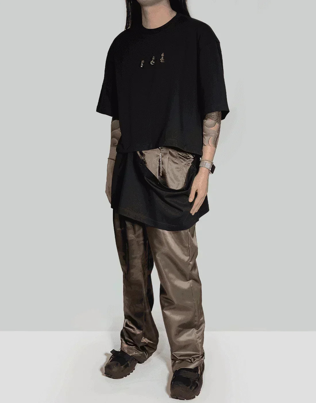 FENG CHEN WANG - "FCW" LOGO T-SHIRT - 082plus