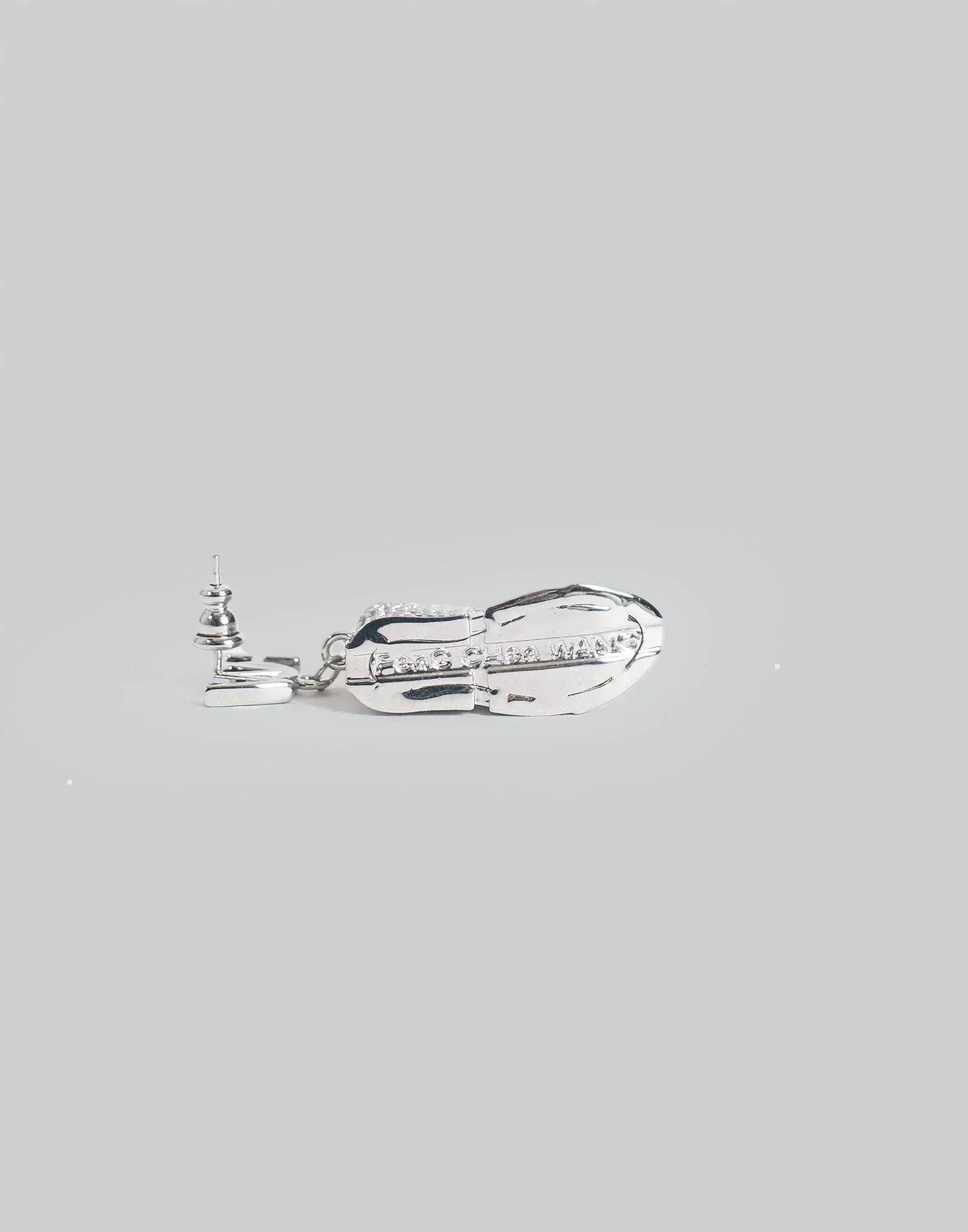 FENG CHEN WANG - FCW METAL SHOE EARRINGS - 082plus