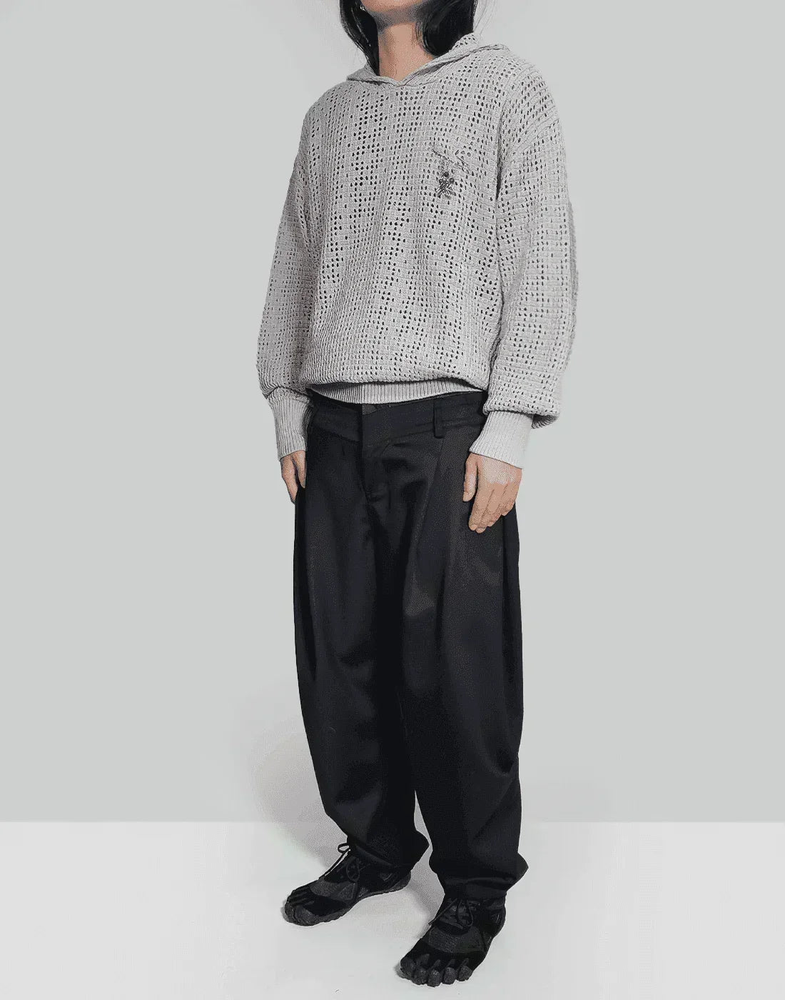 FENG CHEN WANG - HOODIED KNIT - 082plus