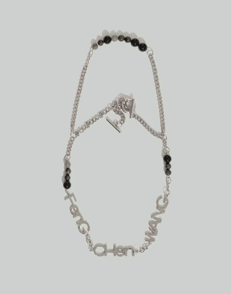 FENG CHEN WANG - JADE ONYX NECKLACE - 082plus