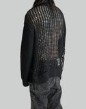 FENG CHEN WANG - JUMPER WITH CARDIGAN PANELS - 082plus