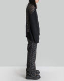 FENG CHEN WANG - JUMPER WITH CARDIGAN PANELS - 082plus