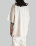 FENG CHEN WANG - KNIT POLO WITH PHOENIX PATTERN - 082plus