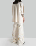 FENG CHEN WANG - KNIT POLO WITH PHOENIX PATTERN - 082plus