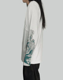 FENG CHEN WANG - LAYERED LANDSCAPE SWEATER - 082plus