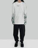 FENG CHEN WANG - LAYERED LANDSCAPE SWEATER - 082plus