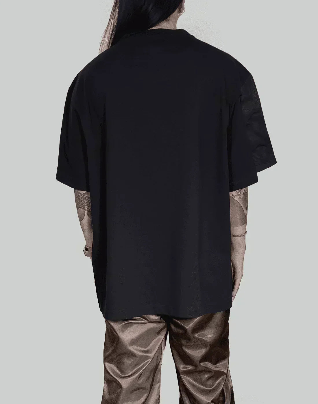 FENG CHEN WANG - LAYERED STITCH DETAIL T-SHIRT - 082plus