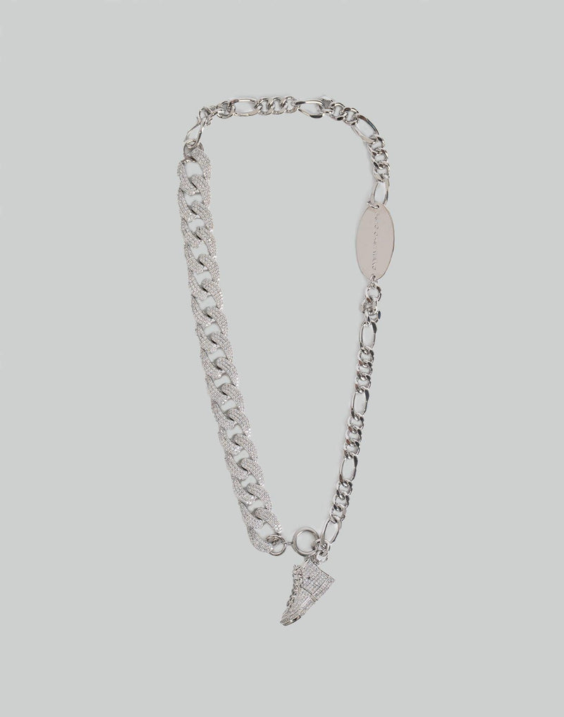 FENG CHEN WANG - METAL SHOES DIAMOND NECKLACE - 082plus