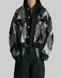 FENG CHEN WANG - MULTI PATCHES DENIM JACKET - 082plus