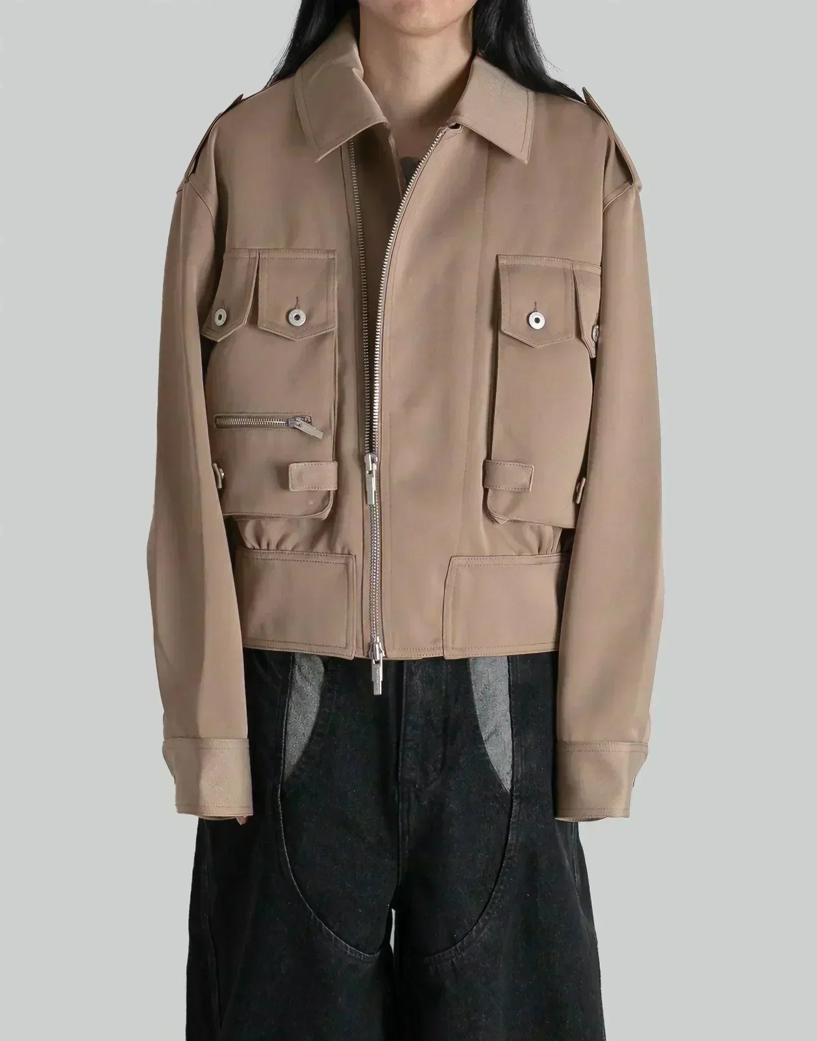 ジャケット・アウター feng chen wang MULTI POCKET COAT 23aw PRADA - feng chen wang MULTI POCKET COAT 23awの通販 by Cody