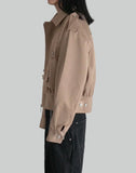 FENG CHEN WANG - MULTI POCKET CARGO JACKET - 082plus