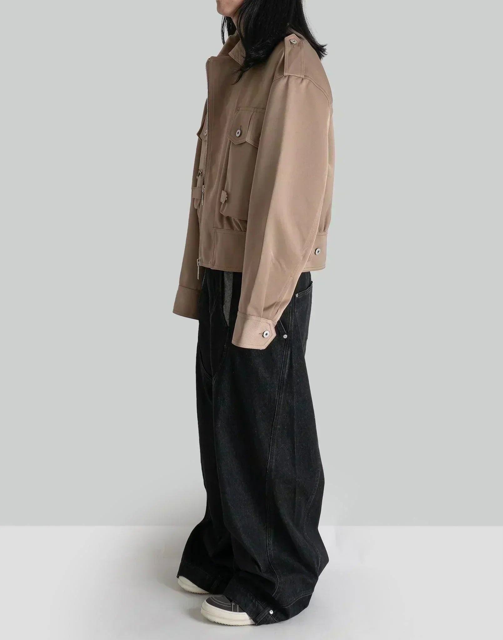 FENG CHEN WANG - MULTI POCKET CARGO JACKET - 082plus