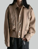 FENG CHEN WANG - MULTI POCKET CARGO JACKET - 082plus