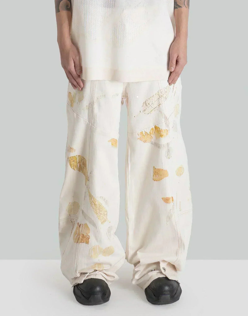 FENG CHEN WANG - NATURAL PLANT DYE DENIM TROUSERS - 082plus